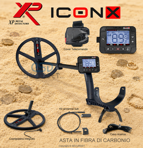 Metal detector iconx - metal, xp