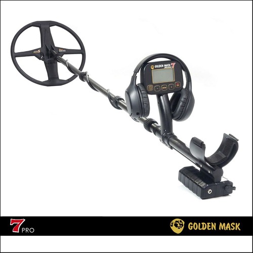 Metal detector golden mask - detector,