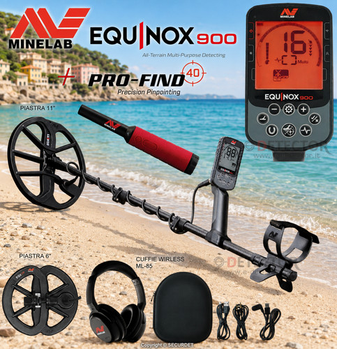 Metal detector equinox 900 - metal,