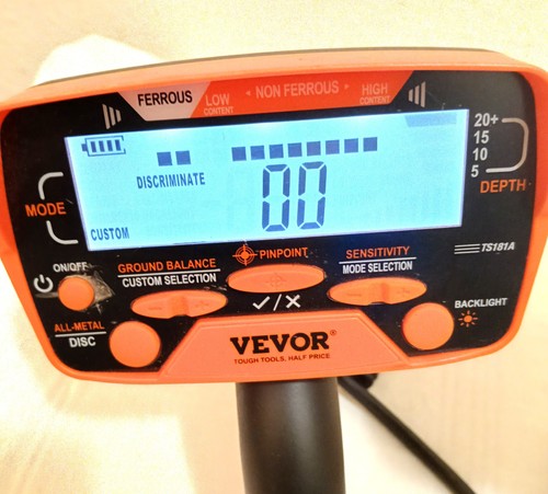 Metal detector vevor - metal,