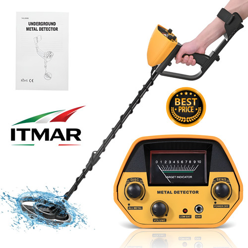 Metal detector giallo - metal,