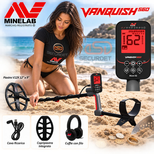 Metal detector vanquish 560 - detector,