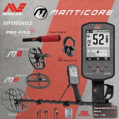 Minelab metal detector - metal,