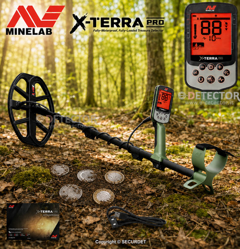 Metal detector minelab xterra - detector,