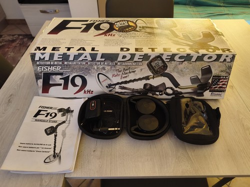 Fisher f19 metal detector - f19,